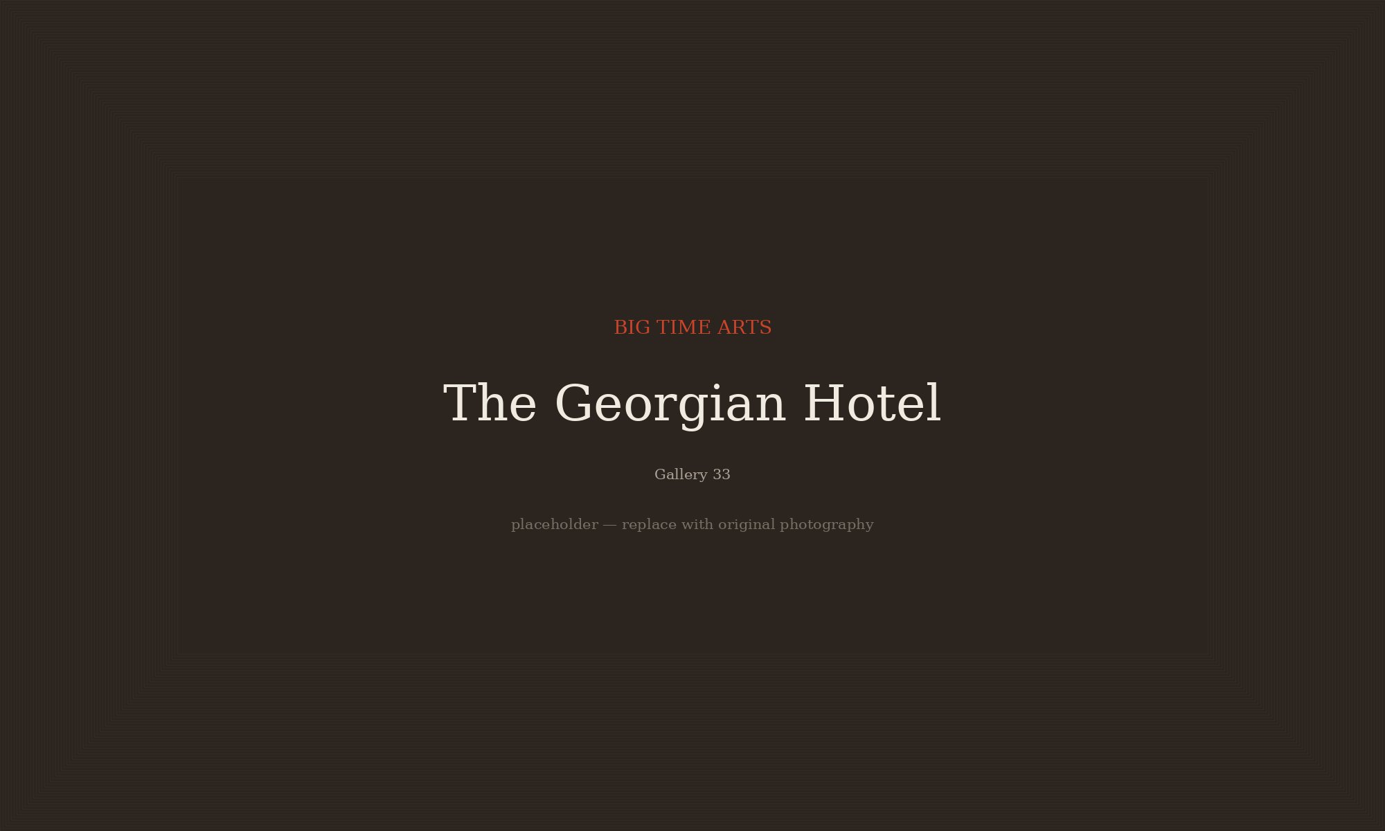 The Georgian Hotel — Gallery 33